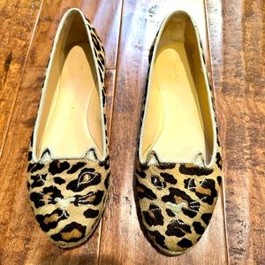 Charlotte Olympia Kitty Flats. Size 36 1/2